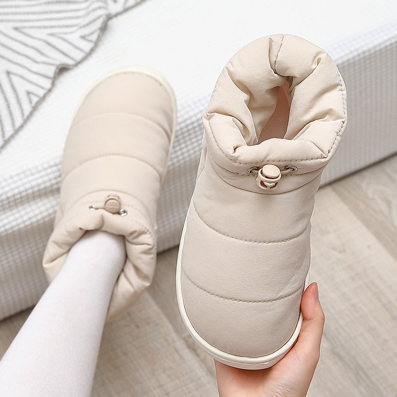 Warme snowboots voor dames