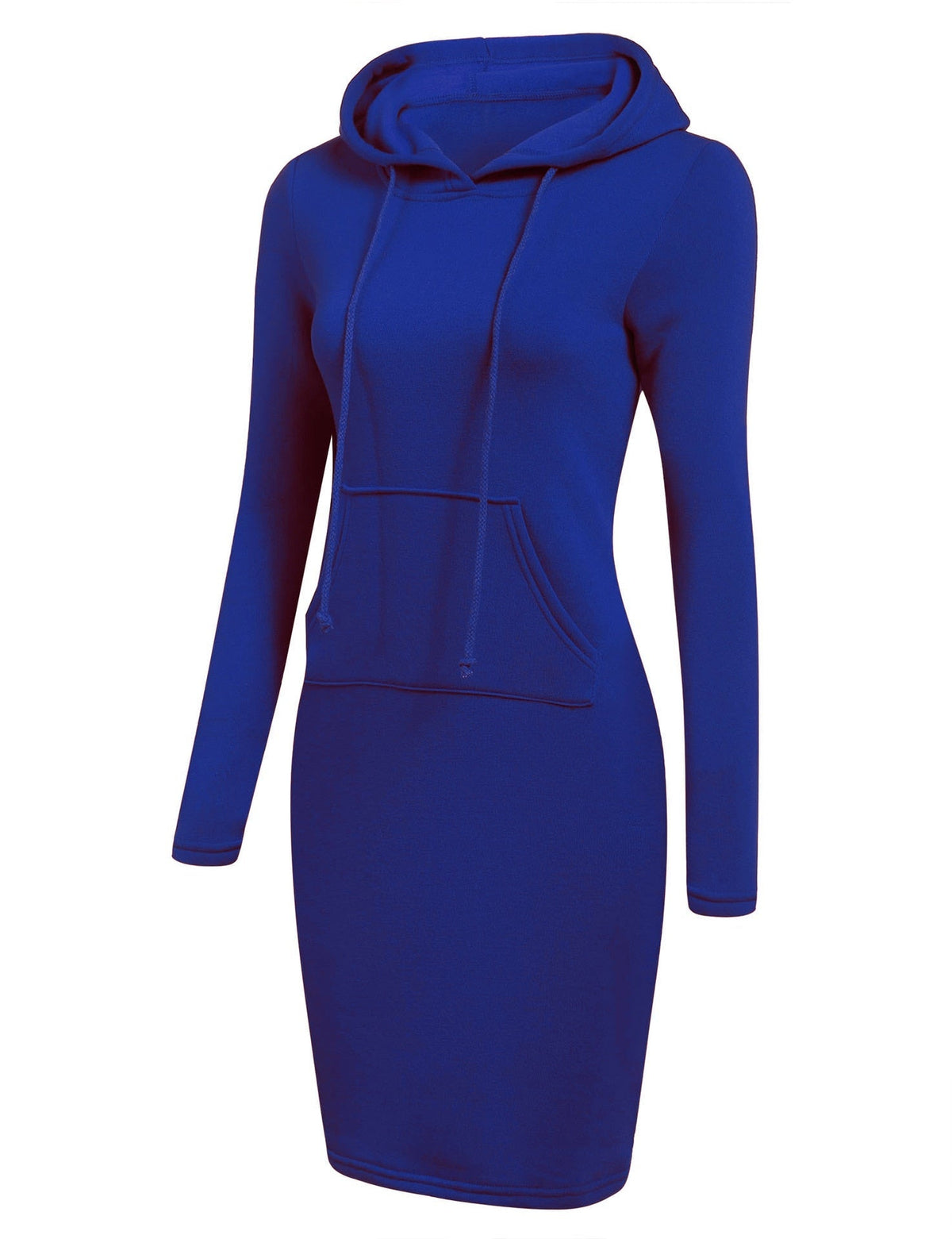 Sweatshirt jurk met hoodie voor dames