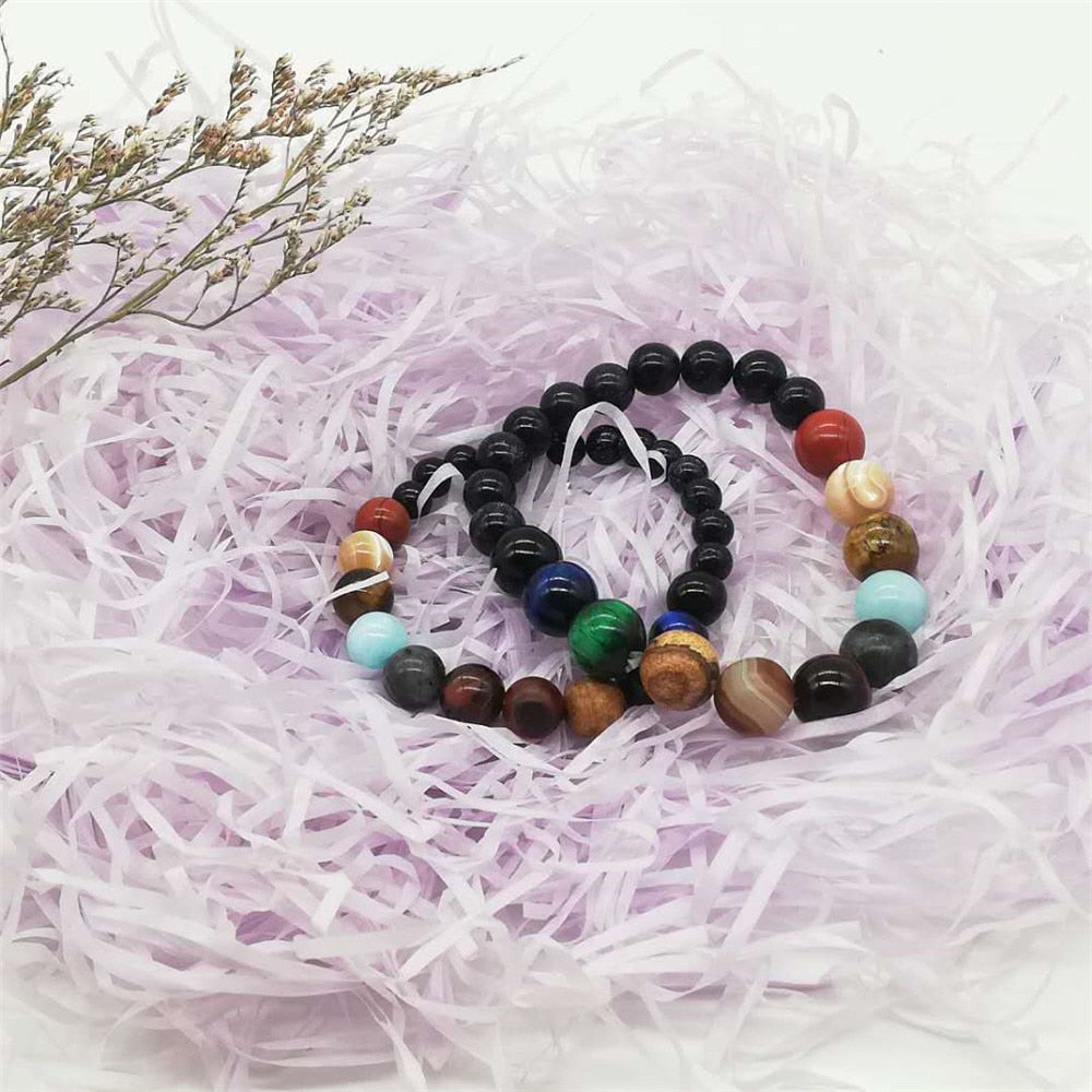 Armband met natuurstenen — afbeelding 3
