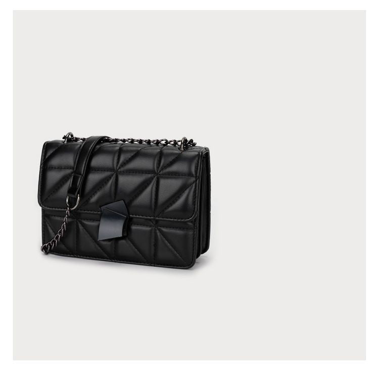 Lilly luxury tas – designer vintage tas met ruitvormig patroon