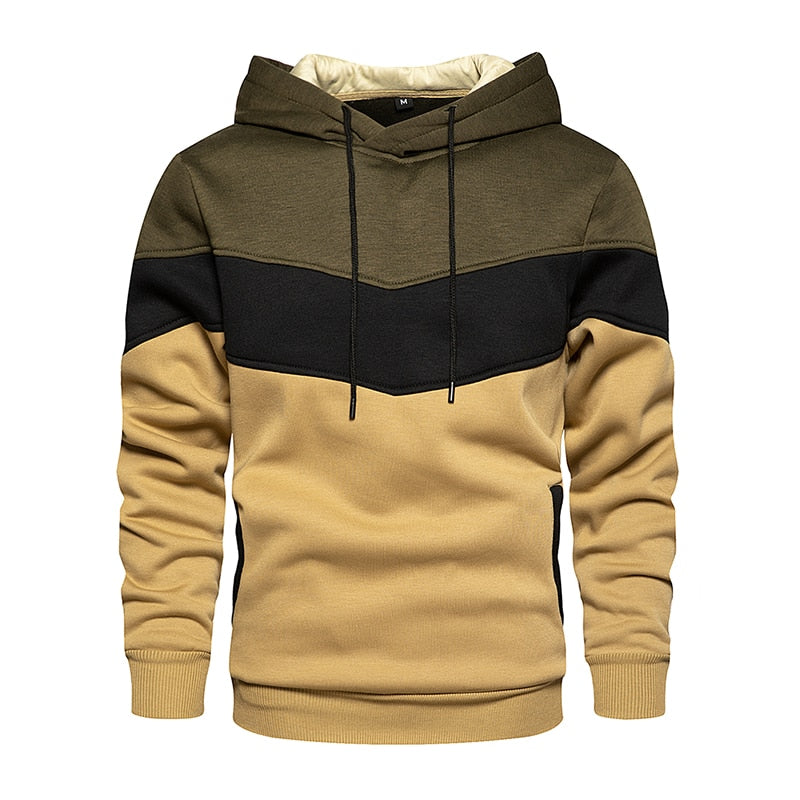 Heren hoodie van katoen-polyester-mix