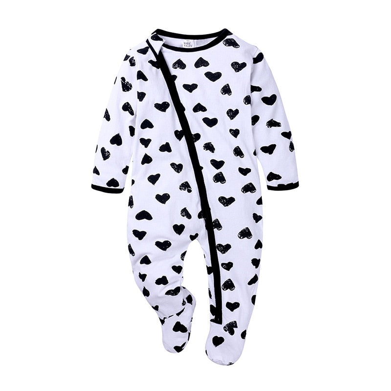 Verwarmende babyslaapromper met rits