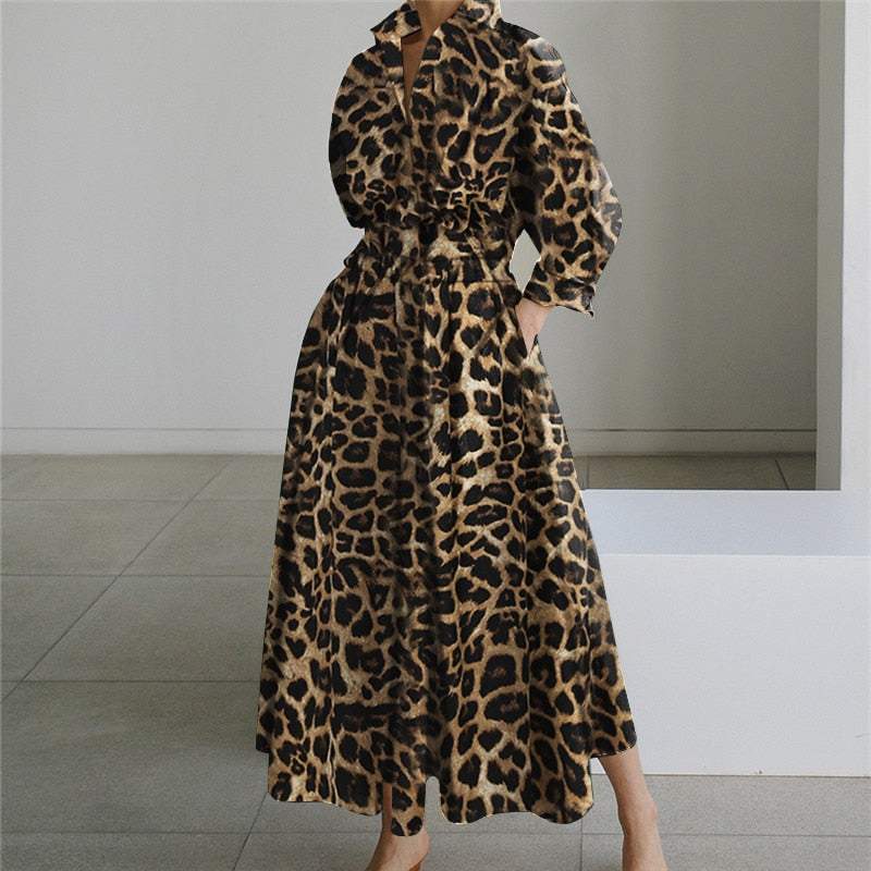 Lange blousejurk Diana
