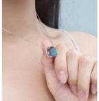 Ketting met noorderlichtmotief