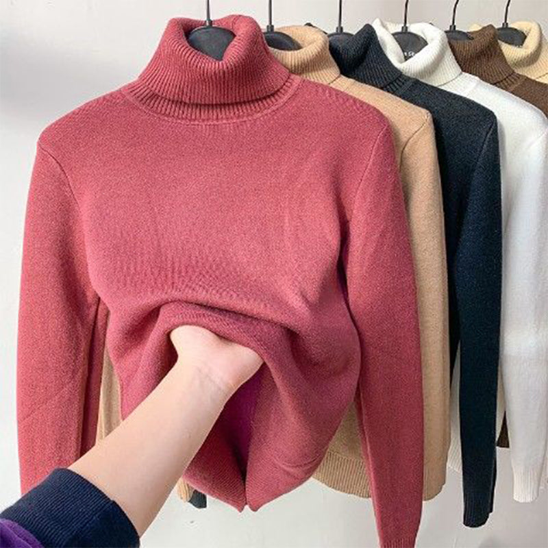 Winter fleece gebreide coltrui