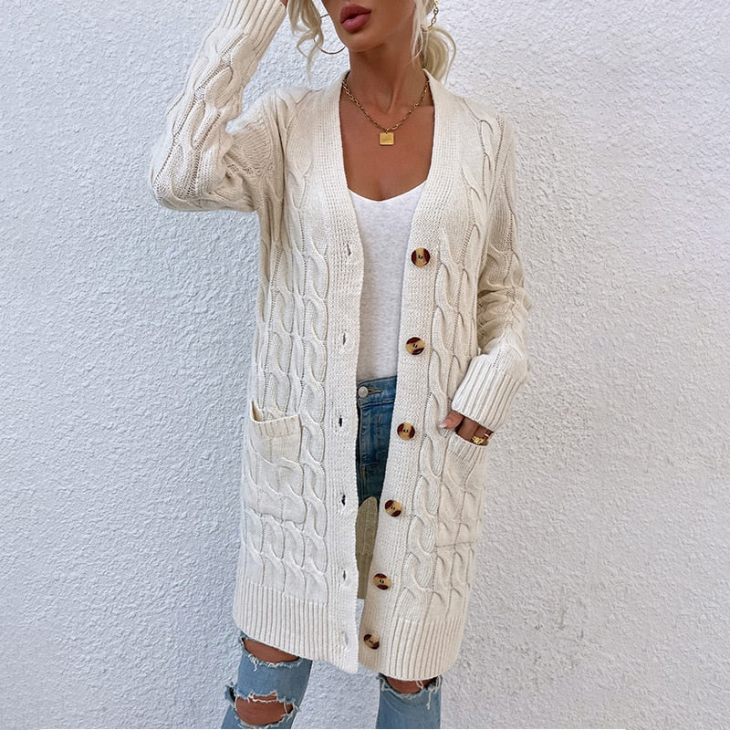 Lange vest voor dames – Noor