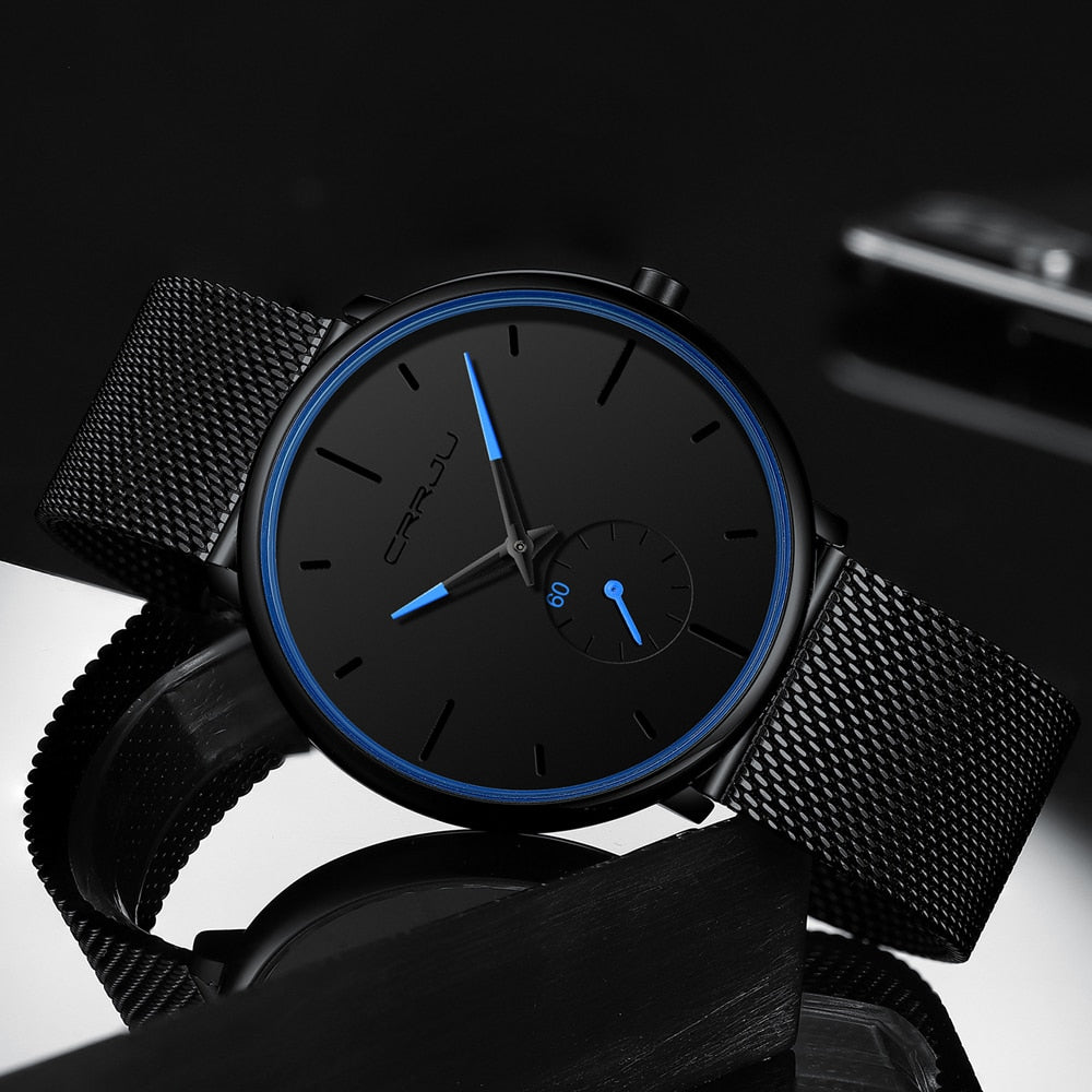 Dun modern herenhorloge CRJJU