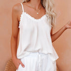 Witte zomertop voor dames Wendy