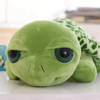 Zachte pluchen schildpadknuffel met realistisch ontwerp