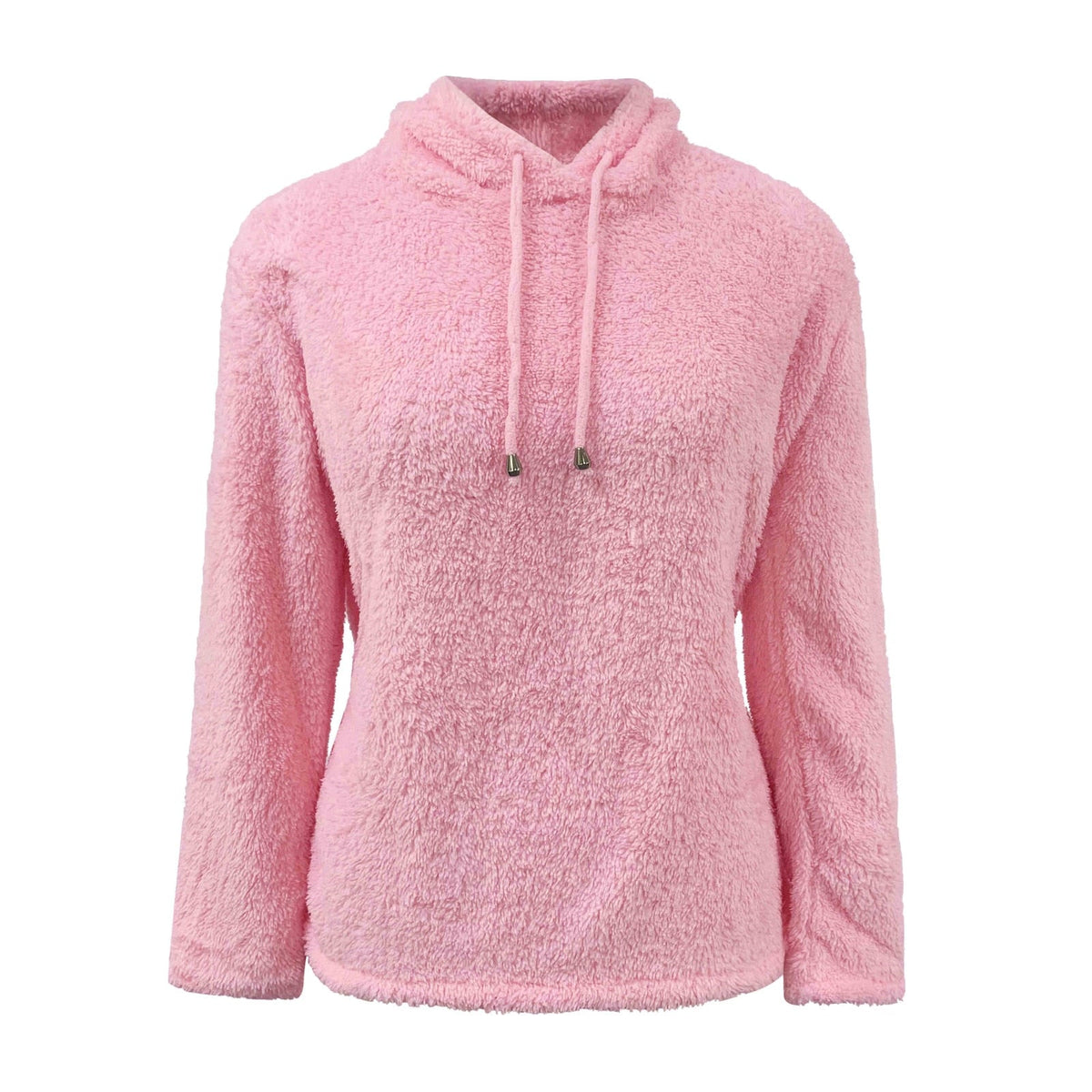 Teddy trui met capuchon voor dames