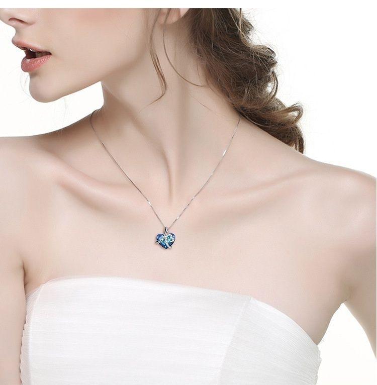 Kristallen ketting I Love You Forever — afbeelding 6