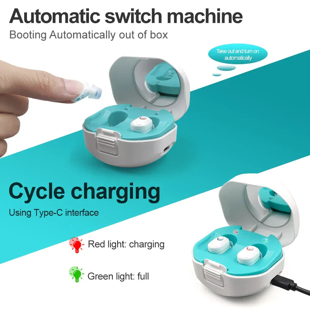 Mini in-ear hoortoestellen – clearmini