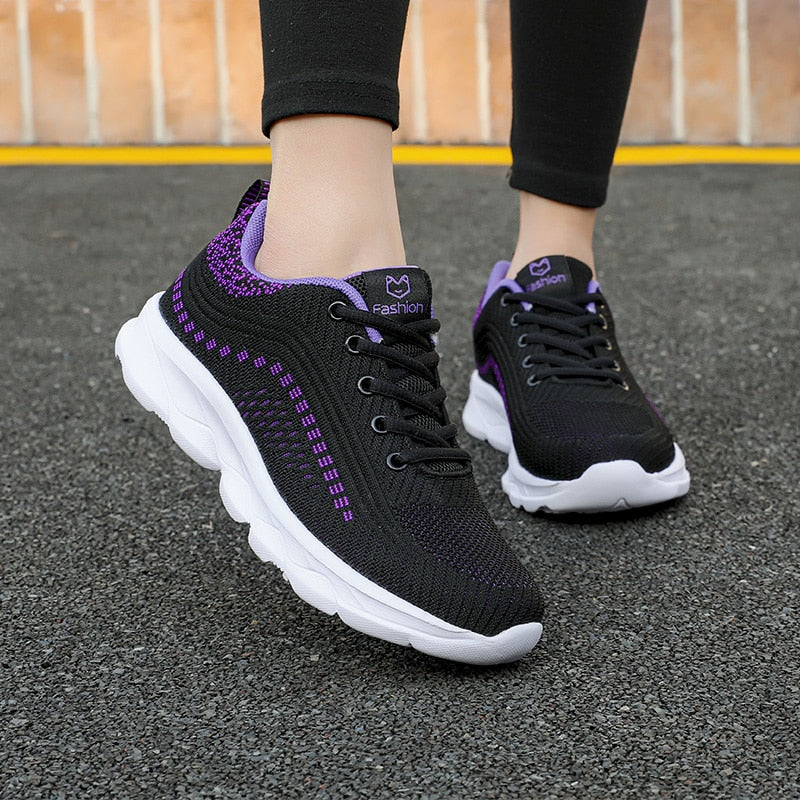 MariekesSneaks I sneakers met zool