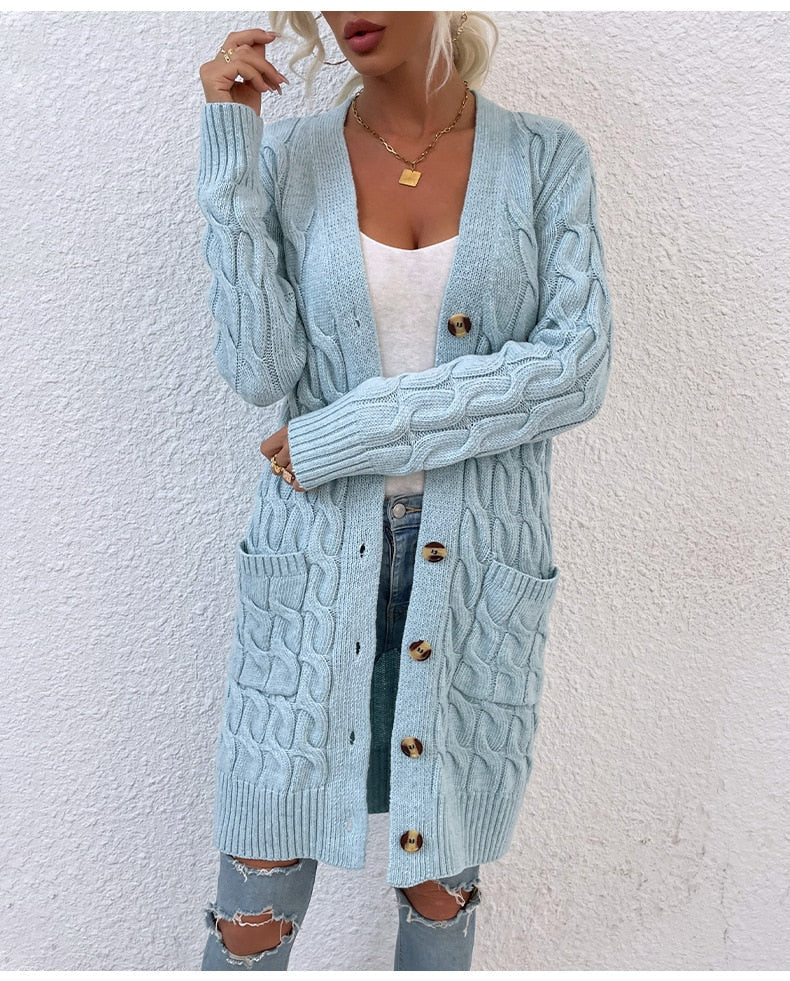 Lange vest voor dames – Noor
