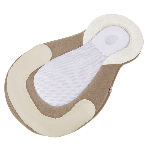 Ergonomisch draagbaar babybedje met hoofdsteun tegen afplatting van het hoofd — afbeelding 9