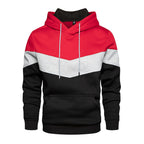 Heren hoodie van katoen-polyester-mix