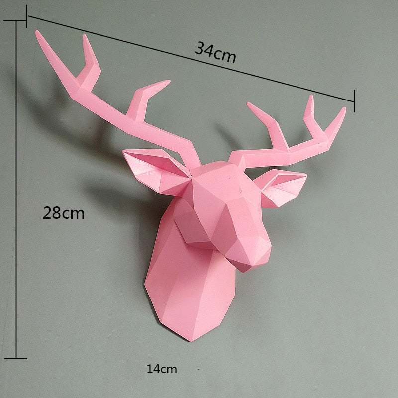 Hertendecoratie 3D Reindeer — afbeelding 10