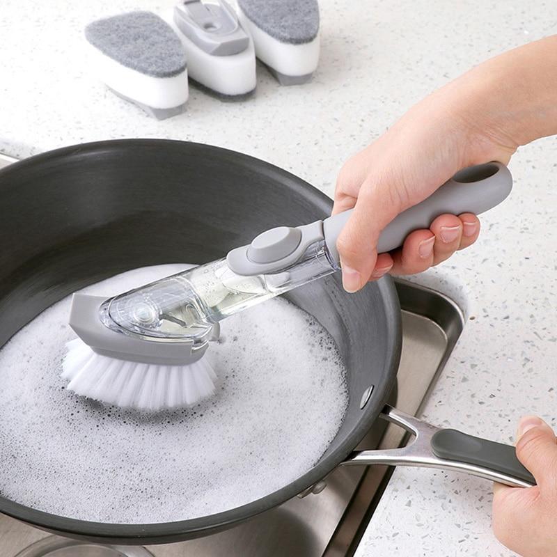 Schoonmaakborstel voor de keuken