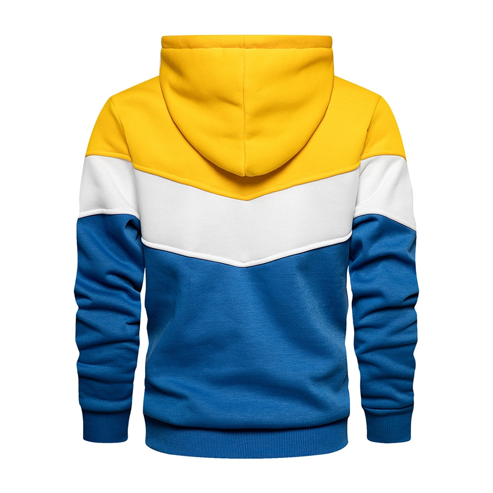 Heren hoodie van katoen-polyester-mix