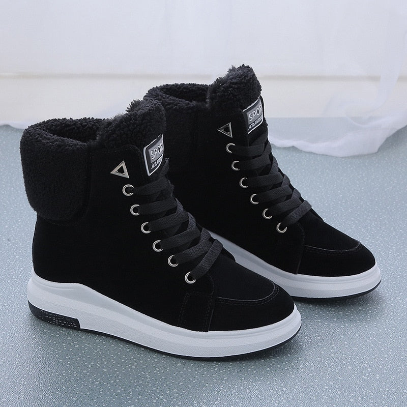 Snowboots met voering voor dames