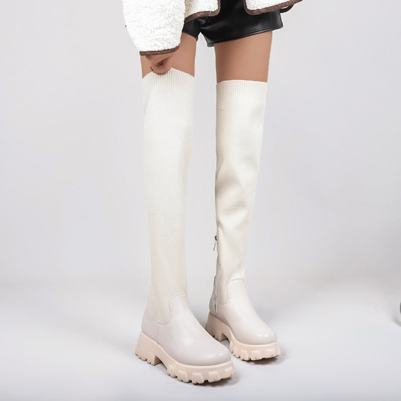 Vegan leren boots voor dames