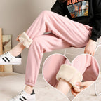 Fleece joggingsbroek