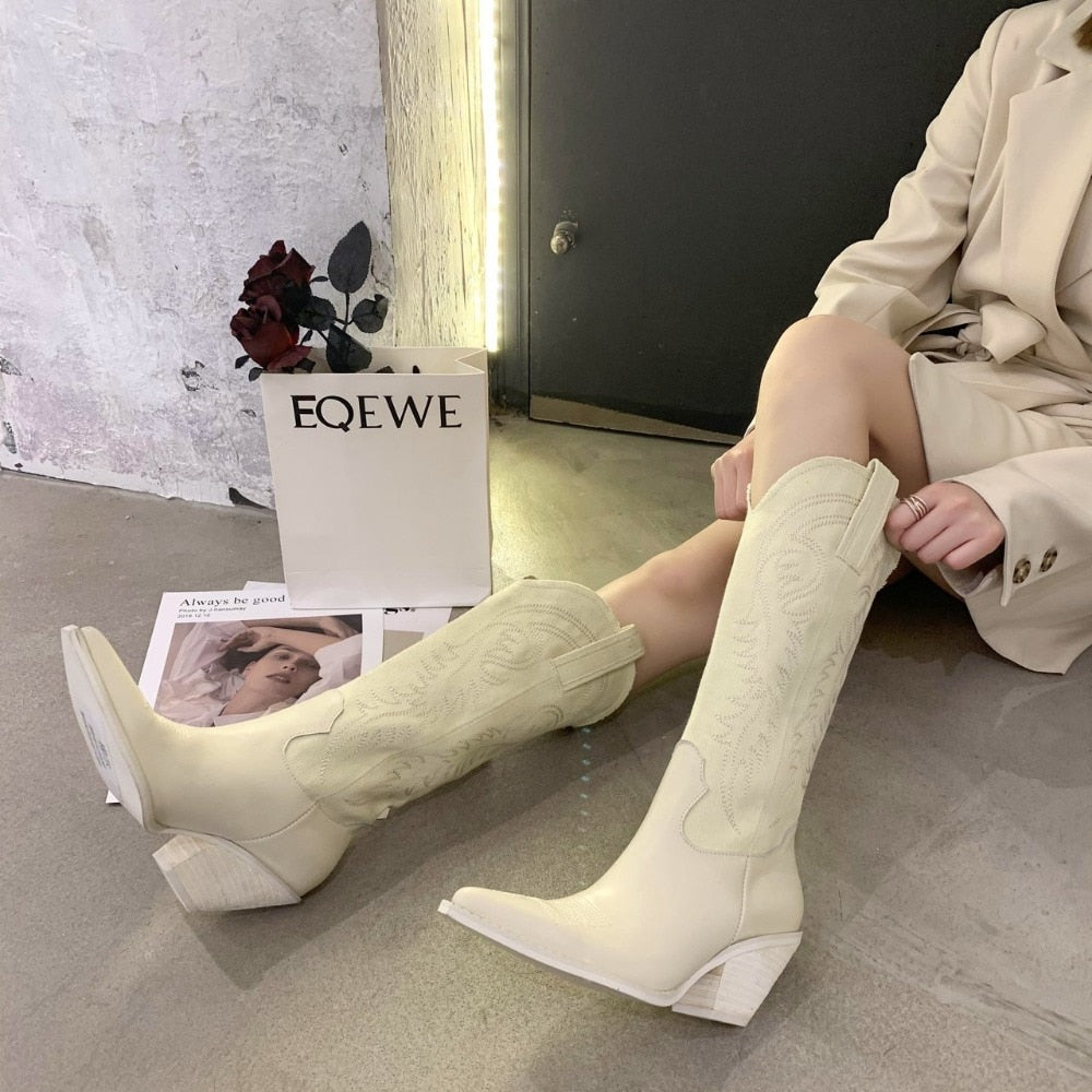 Cassie cowboy boots – met prachtig design