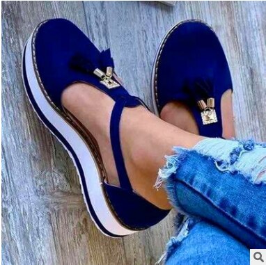 Fashion fringe – casual sandalen