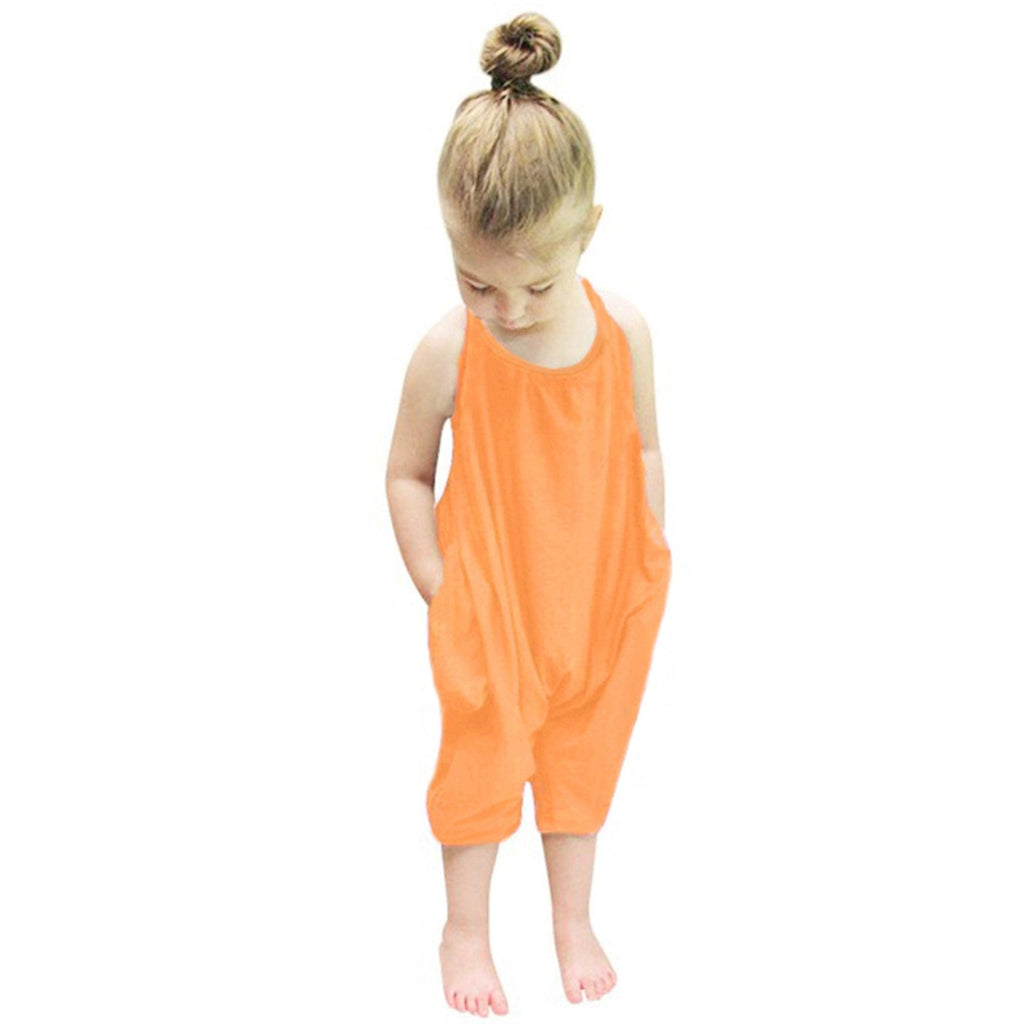 Meisjes halter jumpsuit