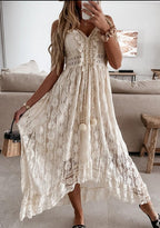 Zomerse mara maxidress