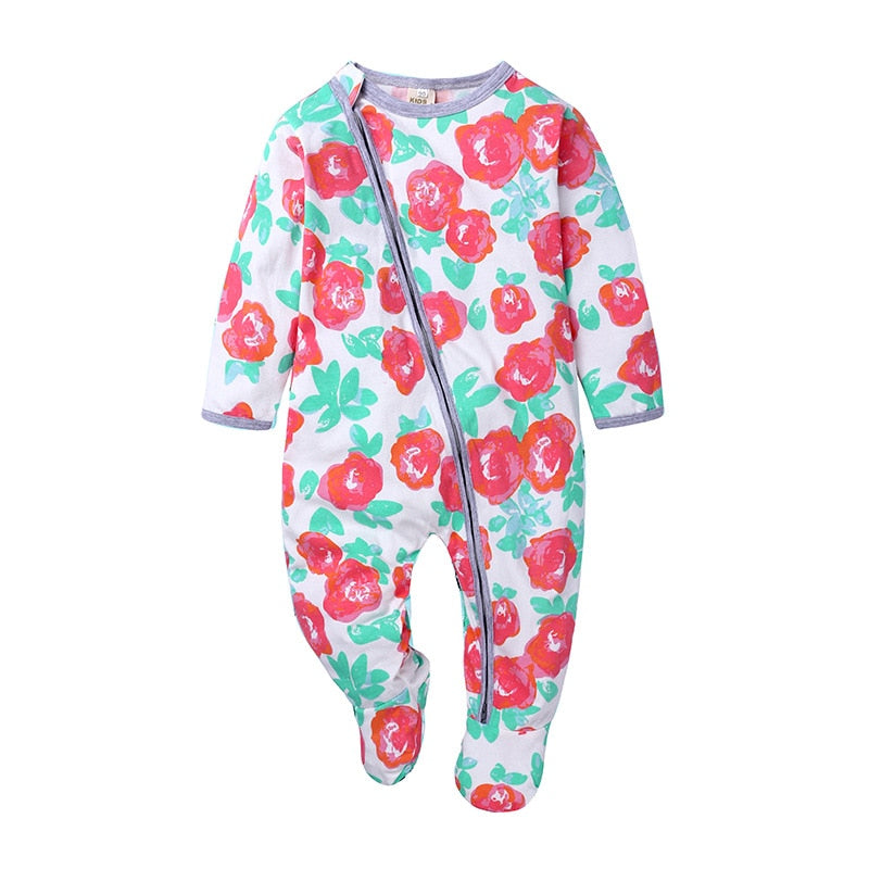 Verwarmende babyslaapromper met rits