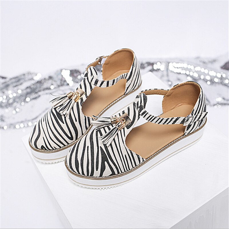 Fashion fringe – casual sandalen