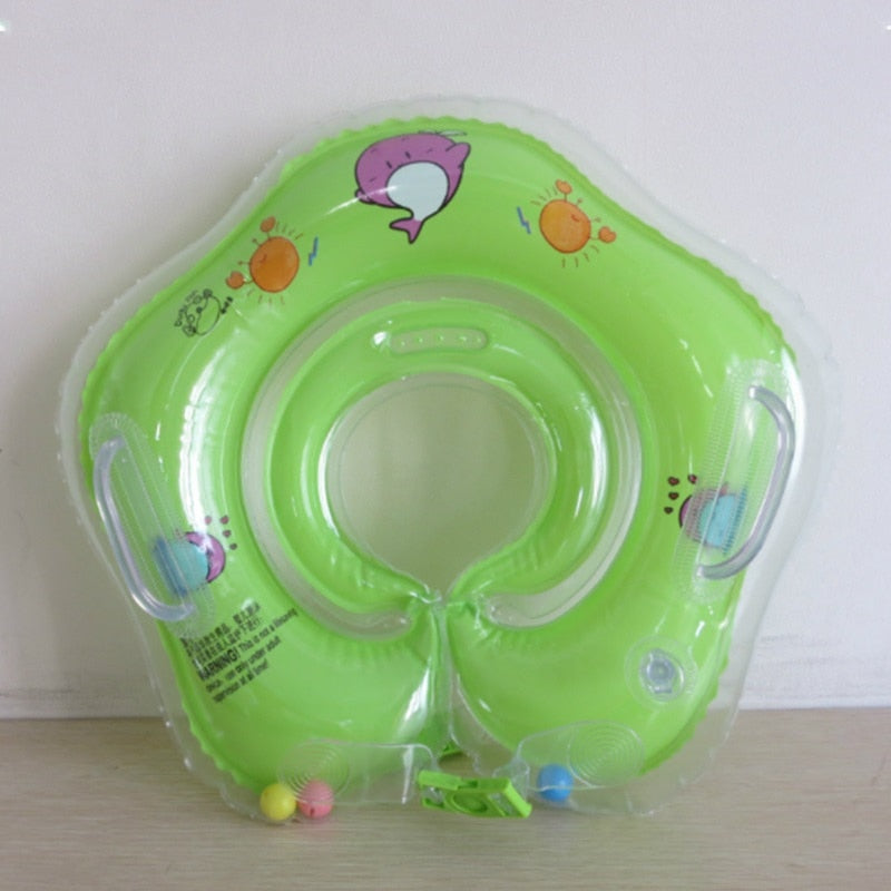 Opblaasbare nekzwemring voor baby's