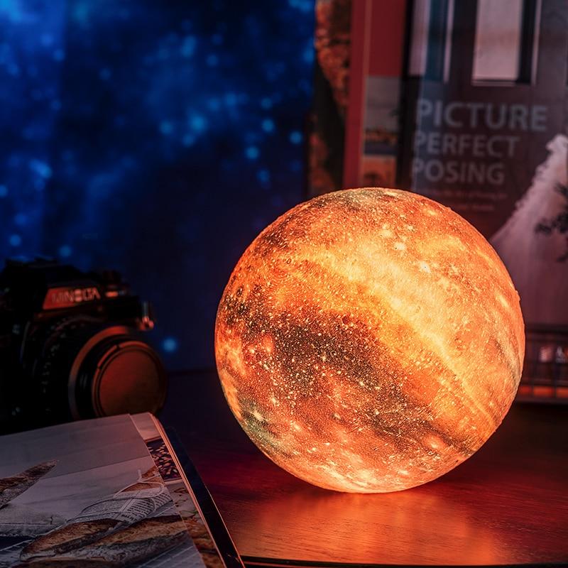 Maanlamp met 3D-print
