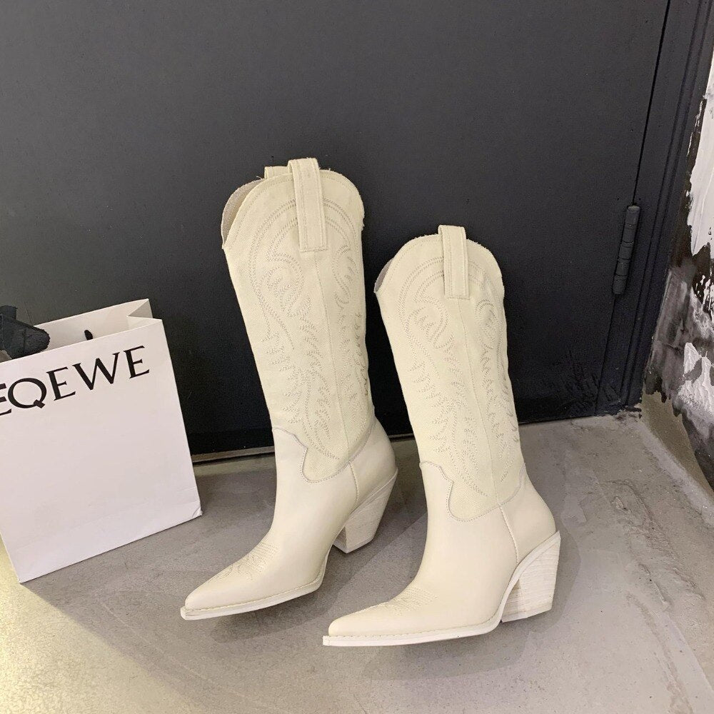 Cassie cowboy boots – met prachtig design