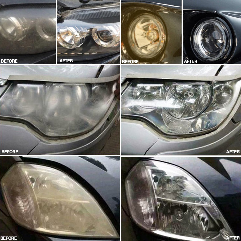 Car headlight repair liquid