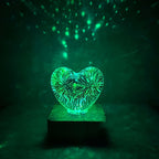 Hartvormige LED-lamp
