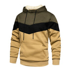 Heren hoodie van katoen-polyester-mix