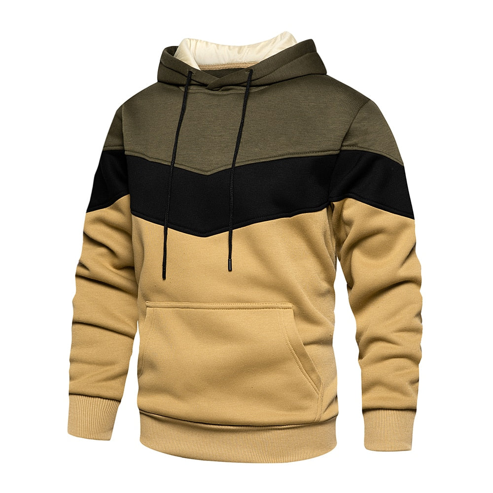 Heren hoodie van katoen-polyester-mix