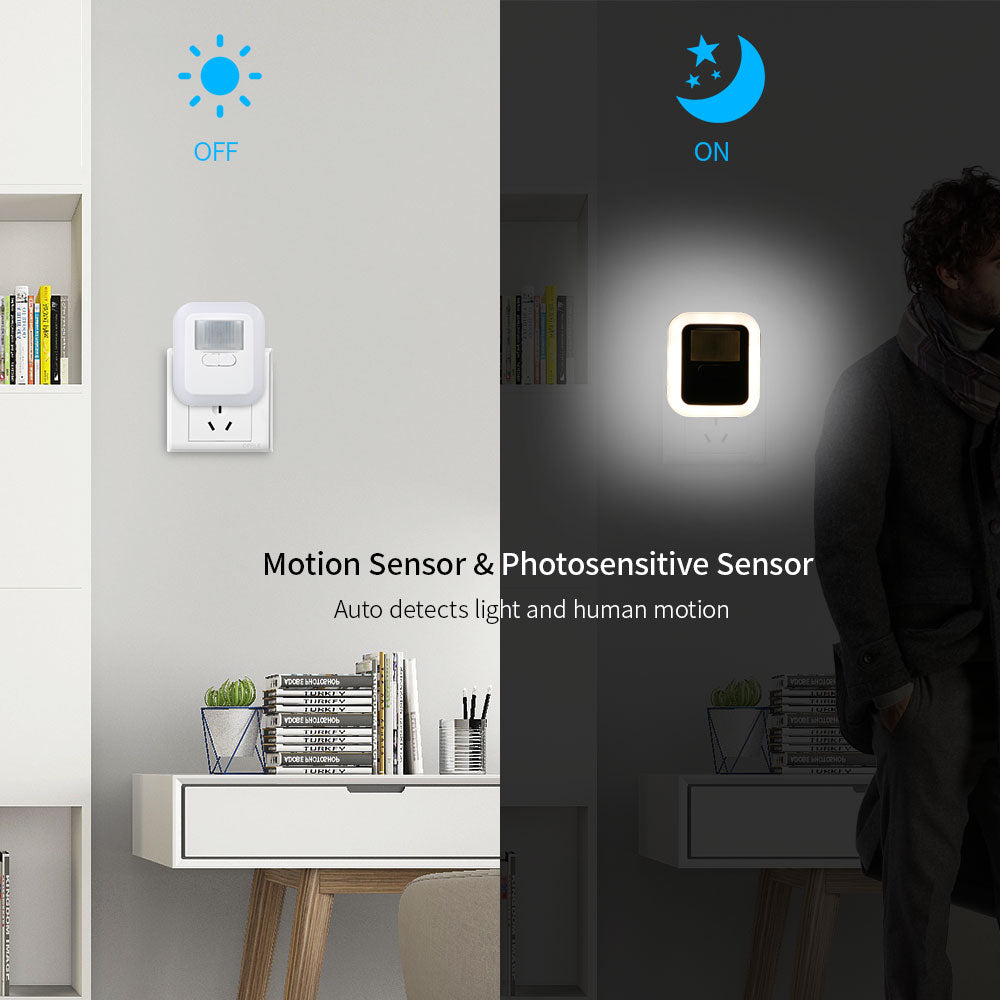 Easylight – LED nachtlicht sensor met bewegingsdetectie – spanning: AC110-240V