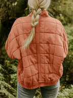 Oversized gevoerde tussenjas