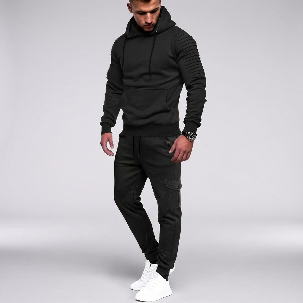 Heren joggingpak met capuchon
