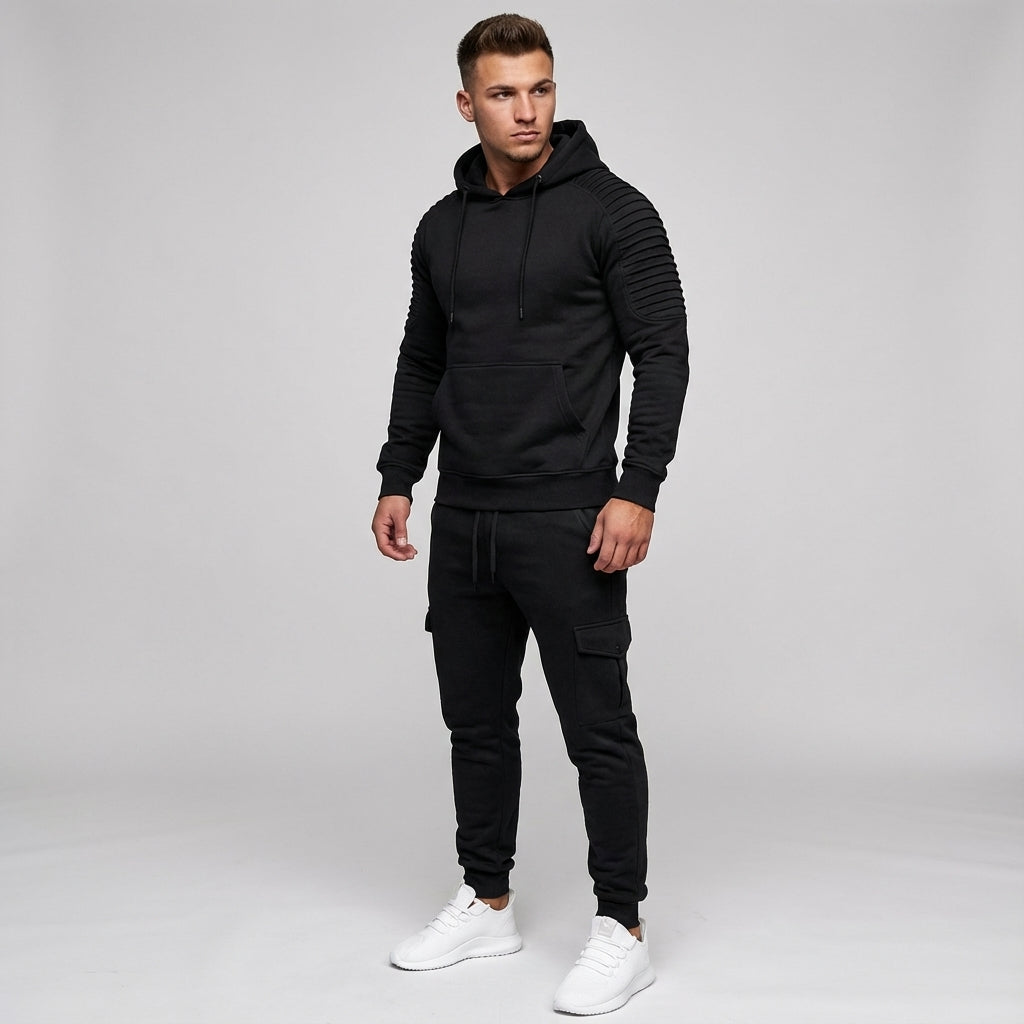Heren joggingpak met capuchon