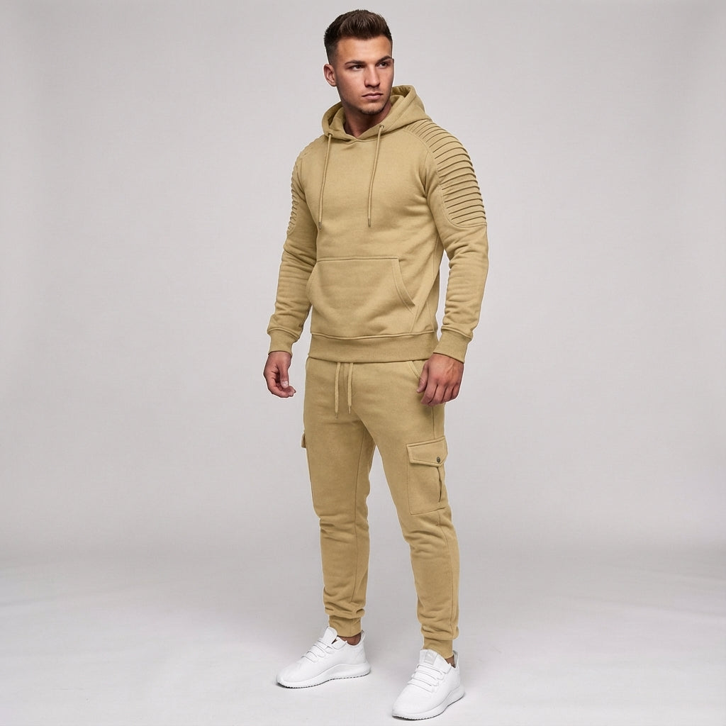 Heren joggingpak met capuchon
