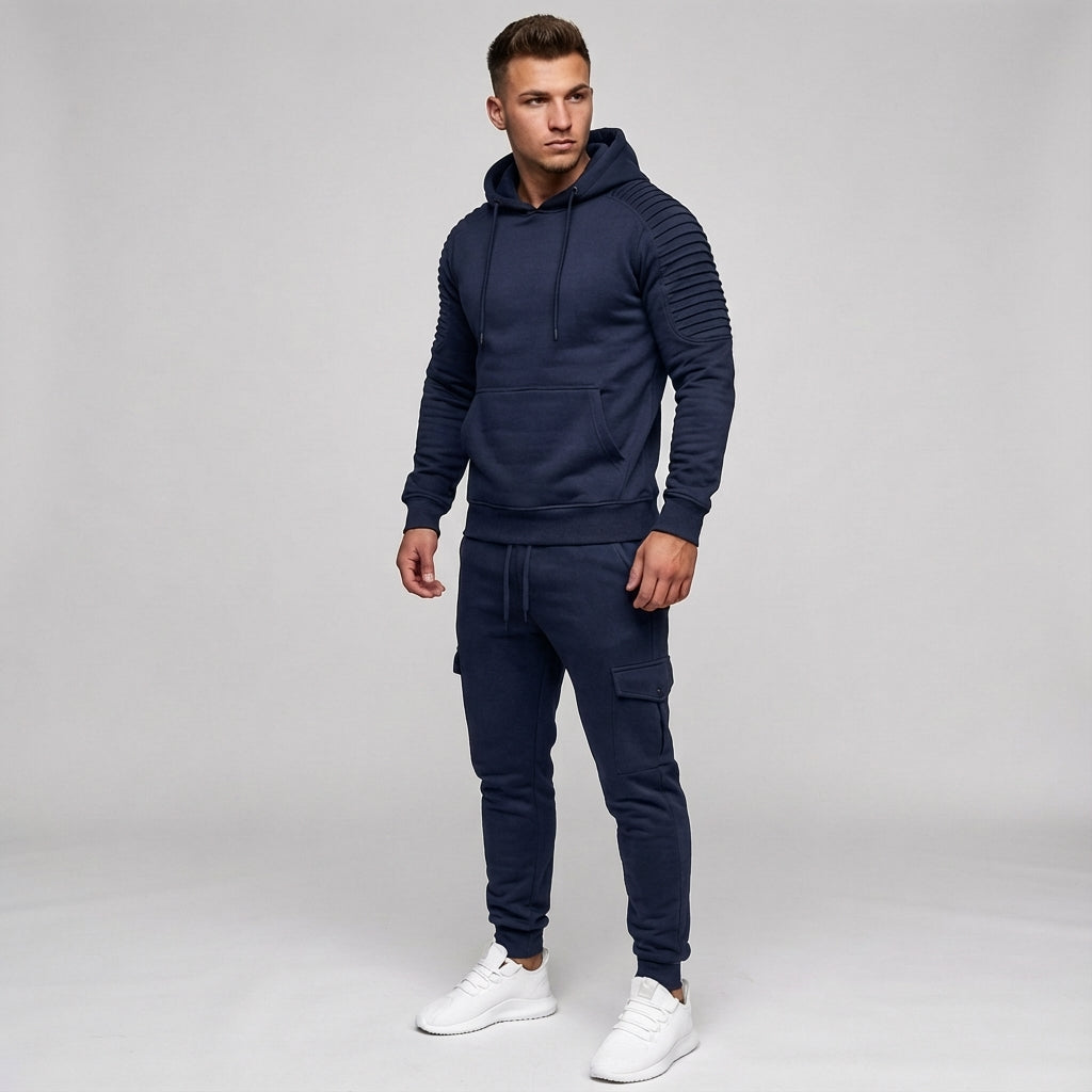 Heren joggingpak met capuchon