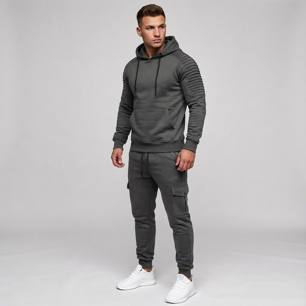 Heren joggingpak met capuchon