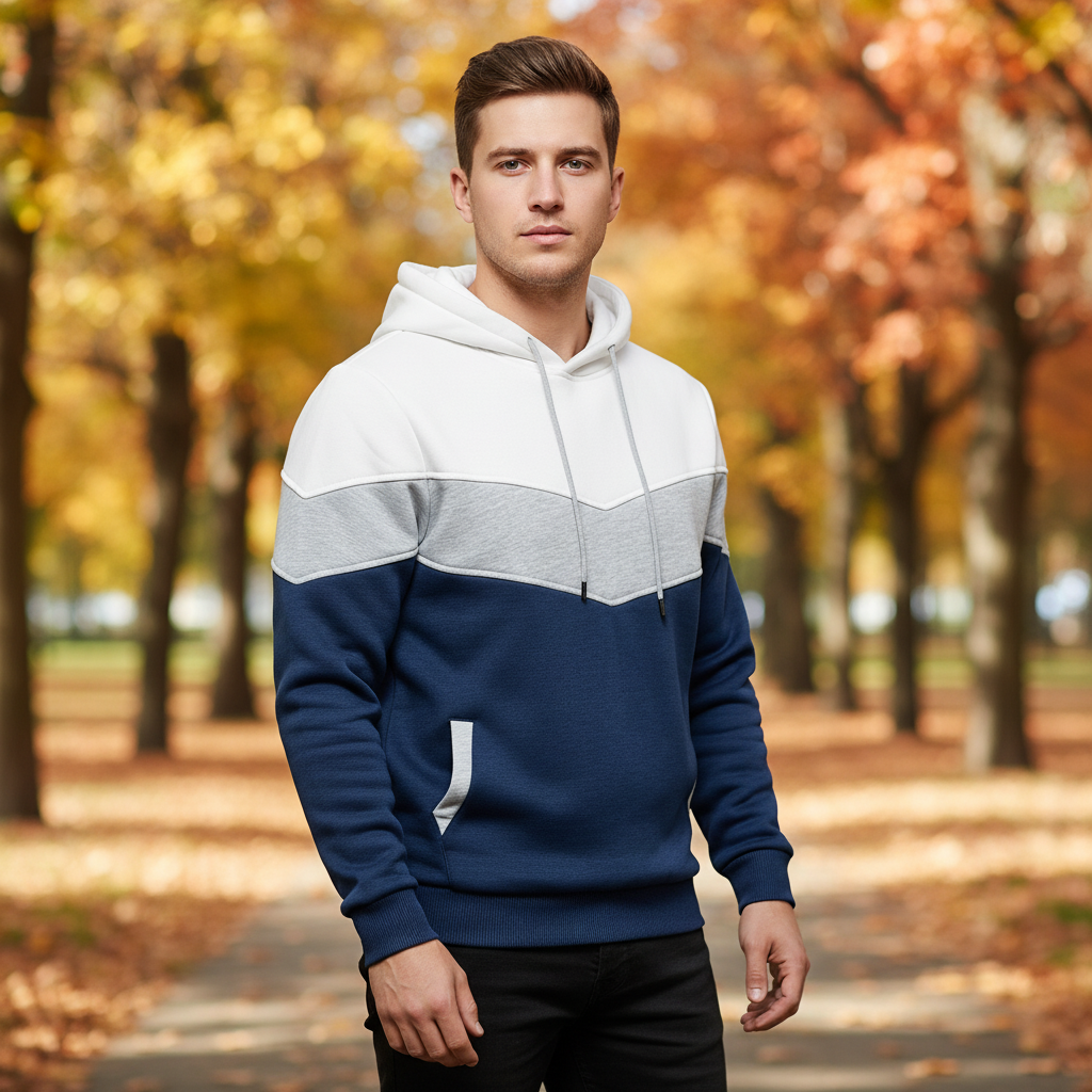 Heren hoodie – Mila