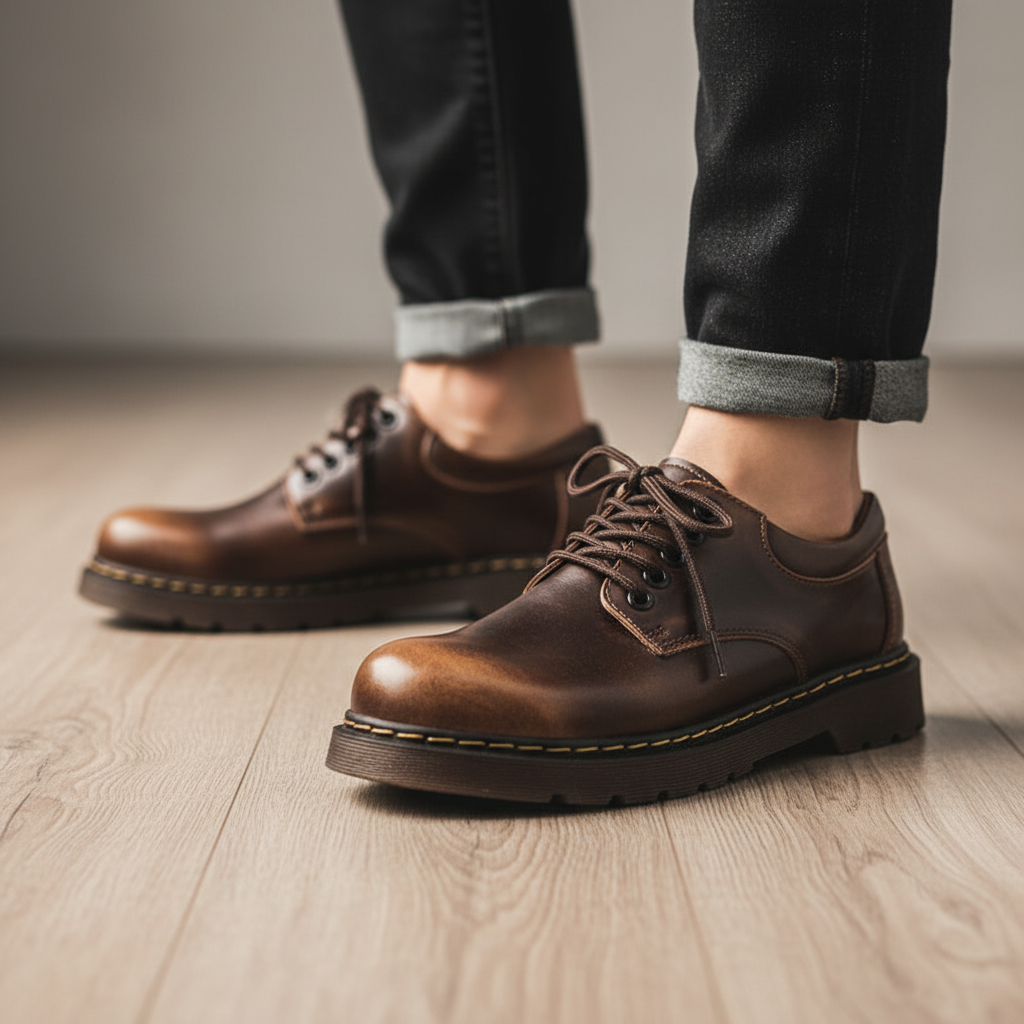 Heren schoenen met zool