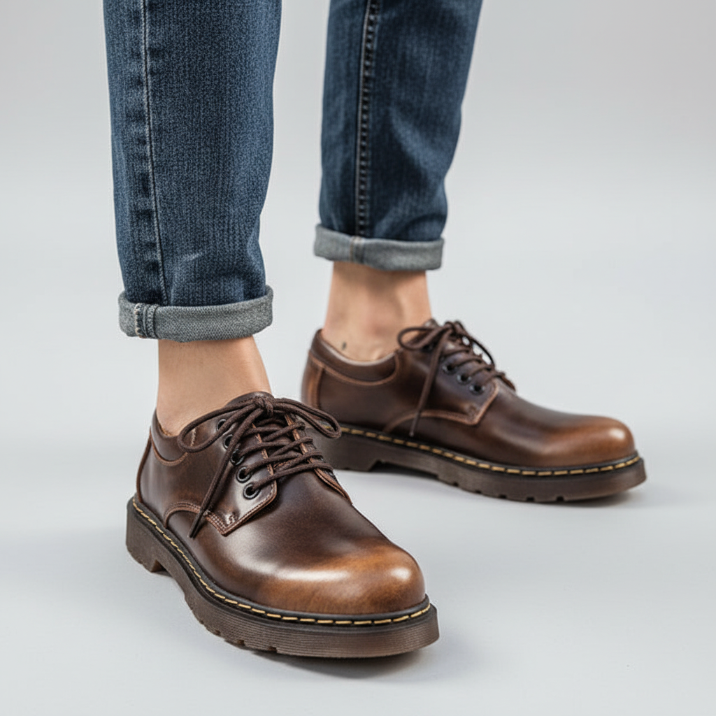 Heren schoenen met zool