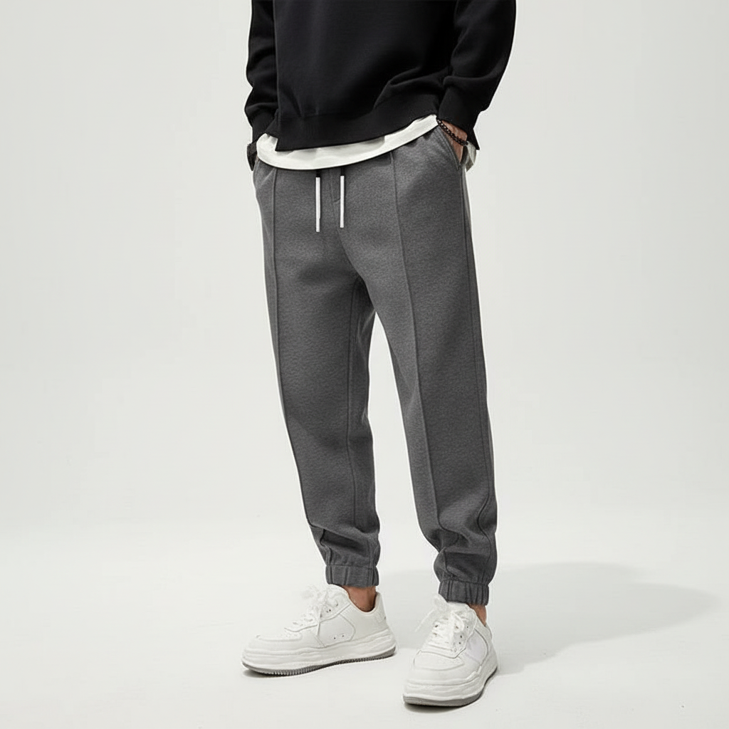 Heren sportbroek met elastische tailleband